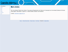 Tablet Screenshot of daniloabreu.com